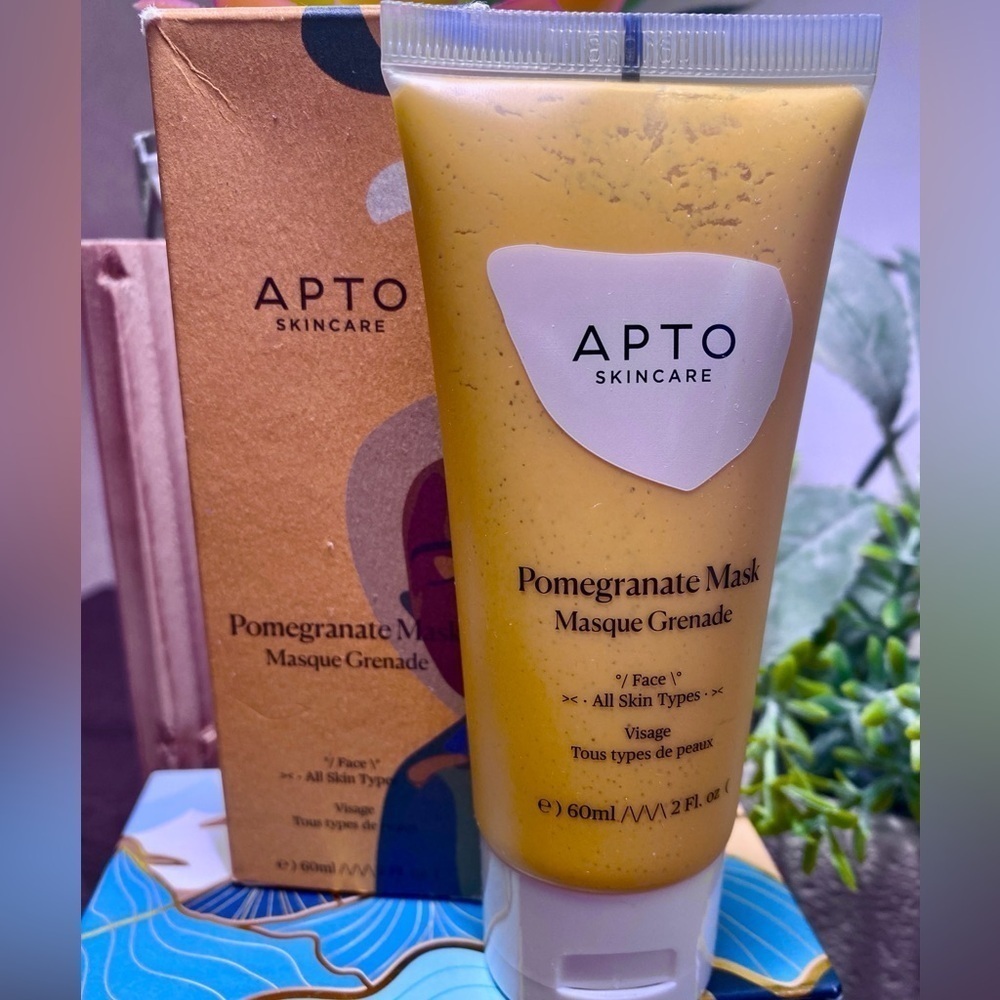 🆕 APTO Skincare Pomegranate Mask All Skin Types Especially Effective in Summer